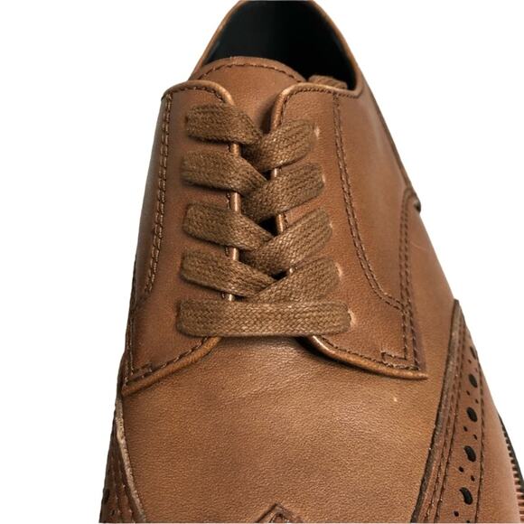 NWOB Coach Mens Brown Bleecker Wing Derby Dress Shoes Size 8.5D main image 9